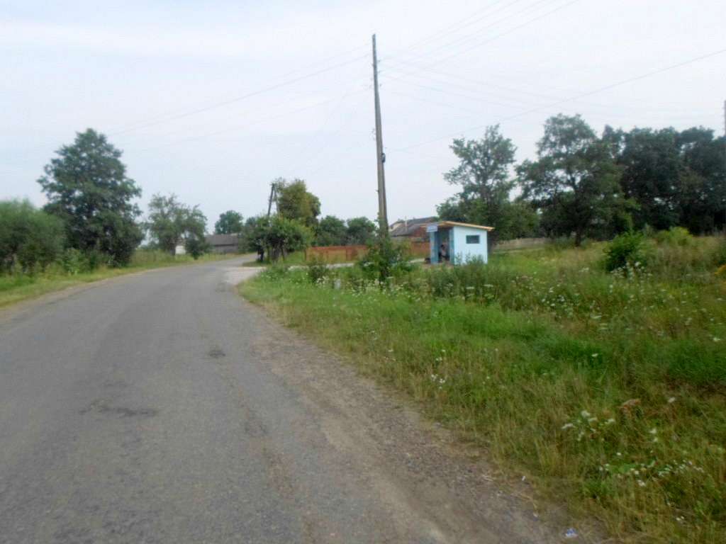 Автобусна зупинка - Заплатин