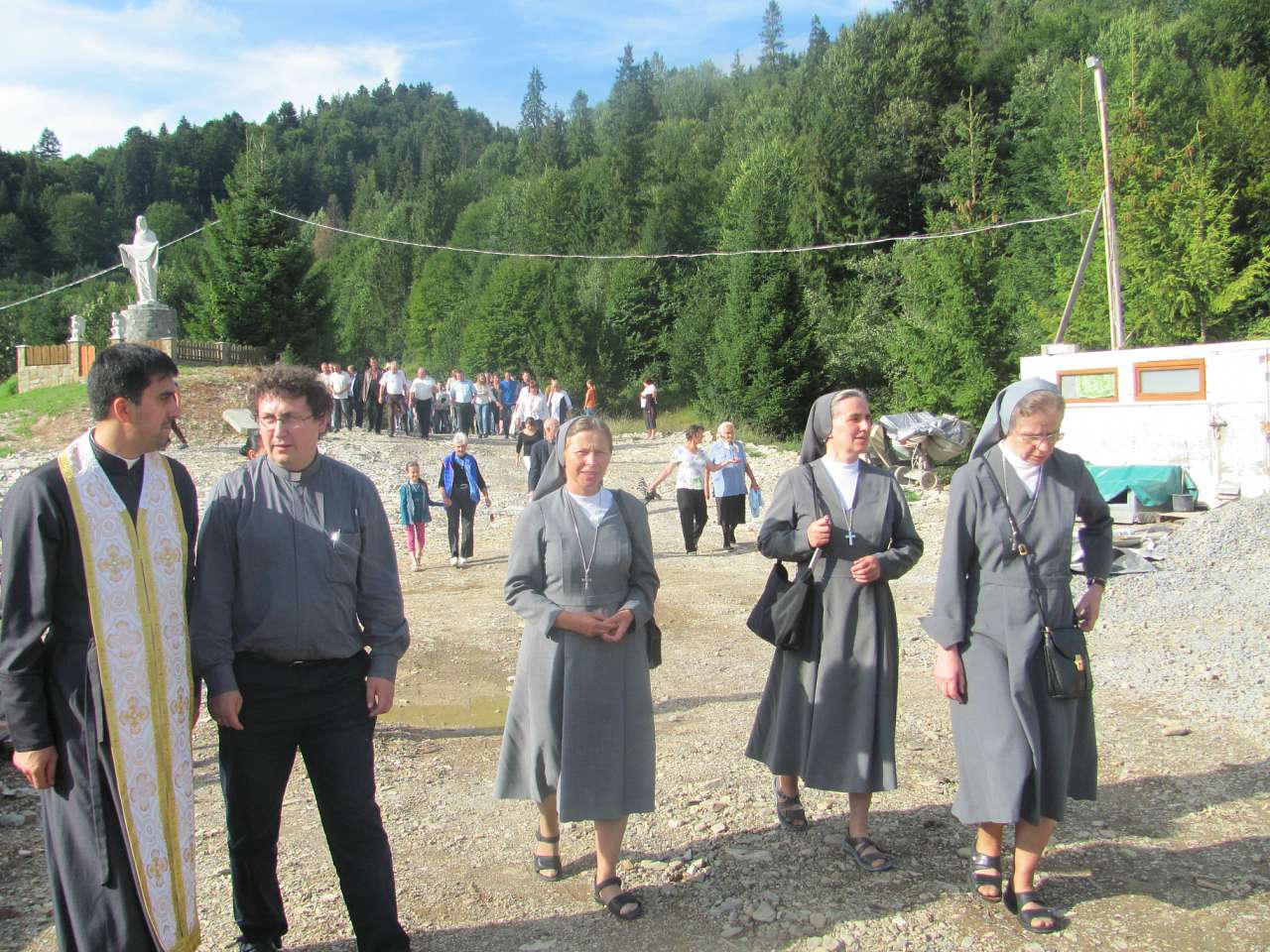 Посвячення наріжного каменя Храму - Коростов