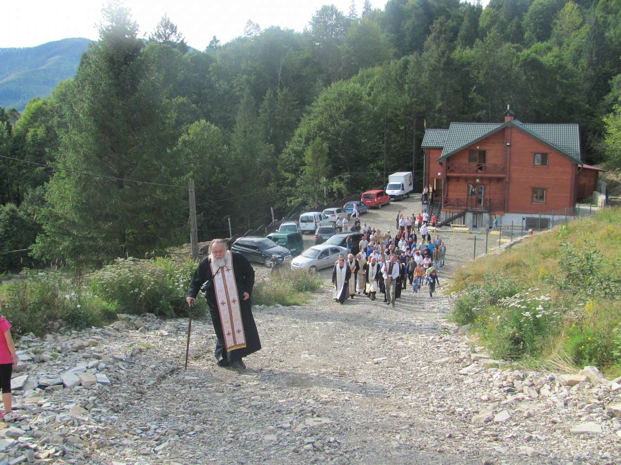 Посвячення наріжного каменя Храму - Коростів