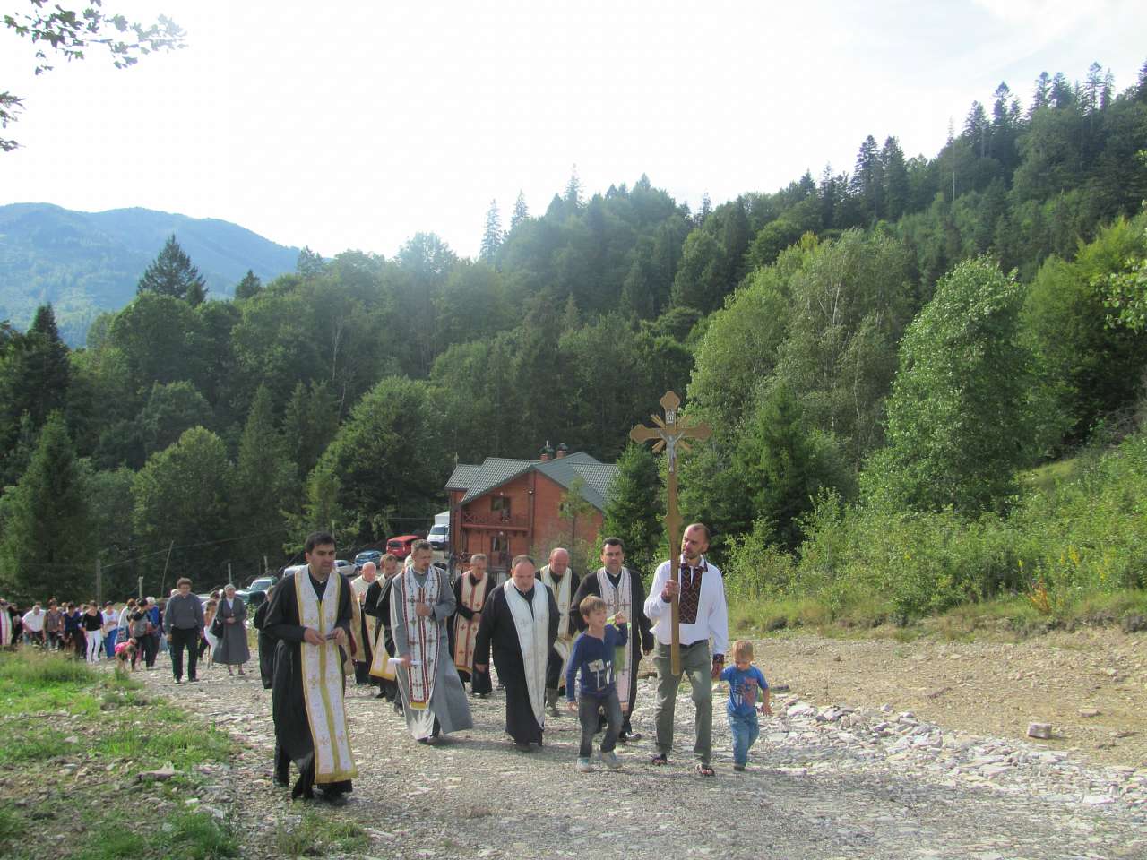 Посвячення наріжного каменя Храму - Коростів