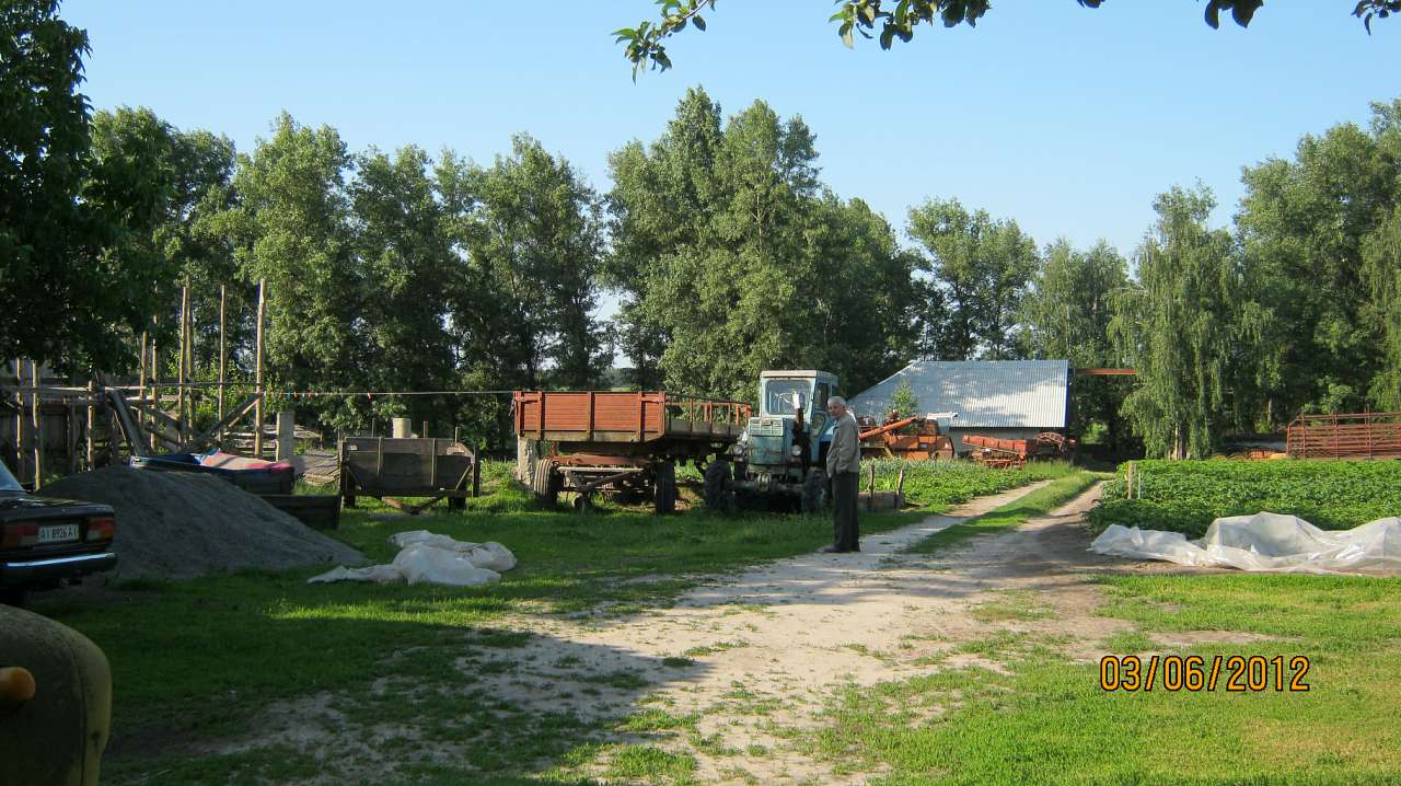 с. Лісовичі. В гостях у фермера Лук`яненка А. - Лісовичі