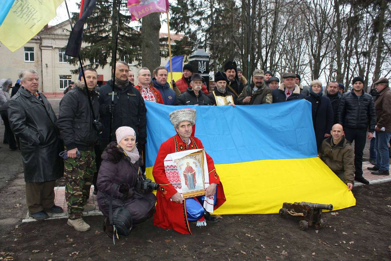 Відкриття пам'ятного знаку  - Княжа