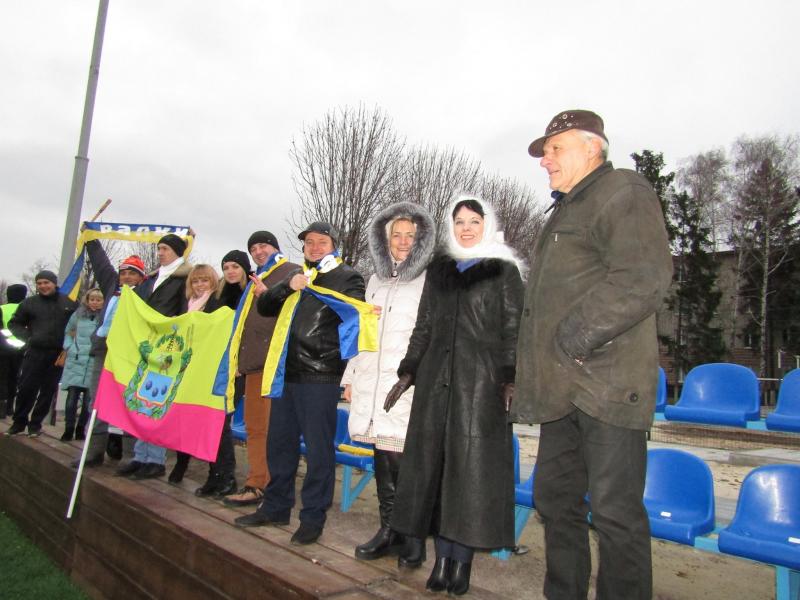 Кубок області з футболу серед ветеранів вибор - Валки