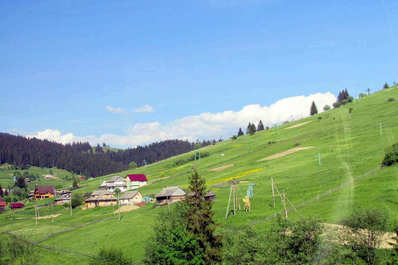 На Яблуницькому перевалі - Яблоница