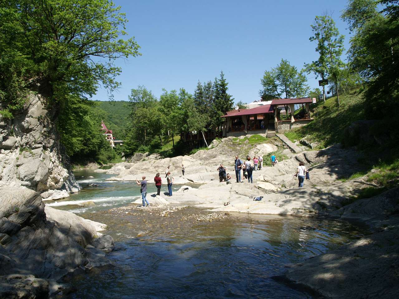 ВОДОСПАД ВЕЛИКИЙ ГУК - Шешоры