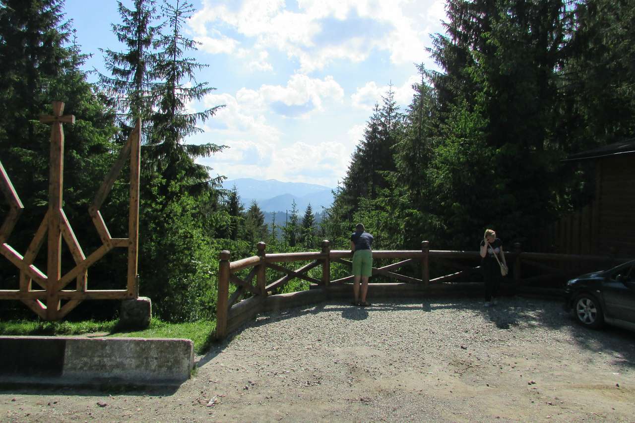 На Яблуницькому перевалі - Яблоница