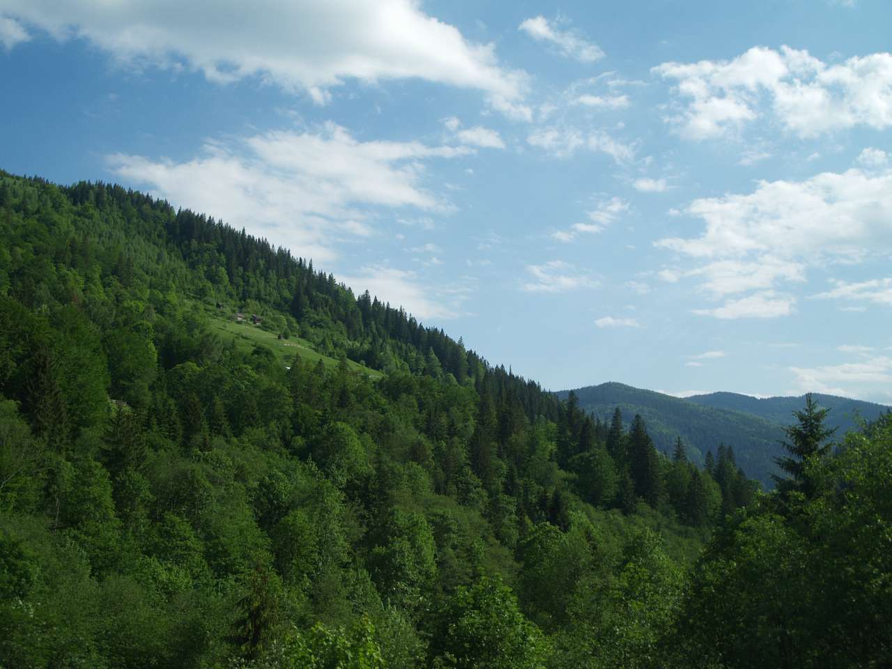 Краєвиди села Криворівня: - Криворівня