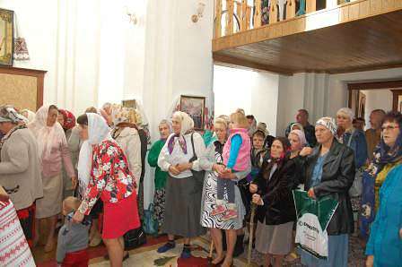 Освячення  храму - Топильна