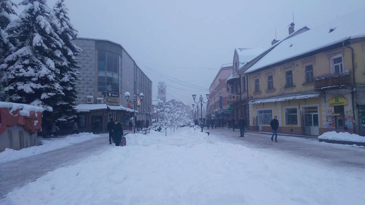 ХУСТ 18,12,2018 год - Хуст