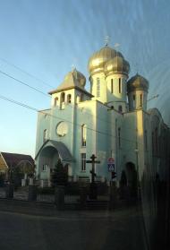 Виноградів із вікна автобуса