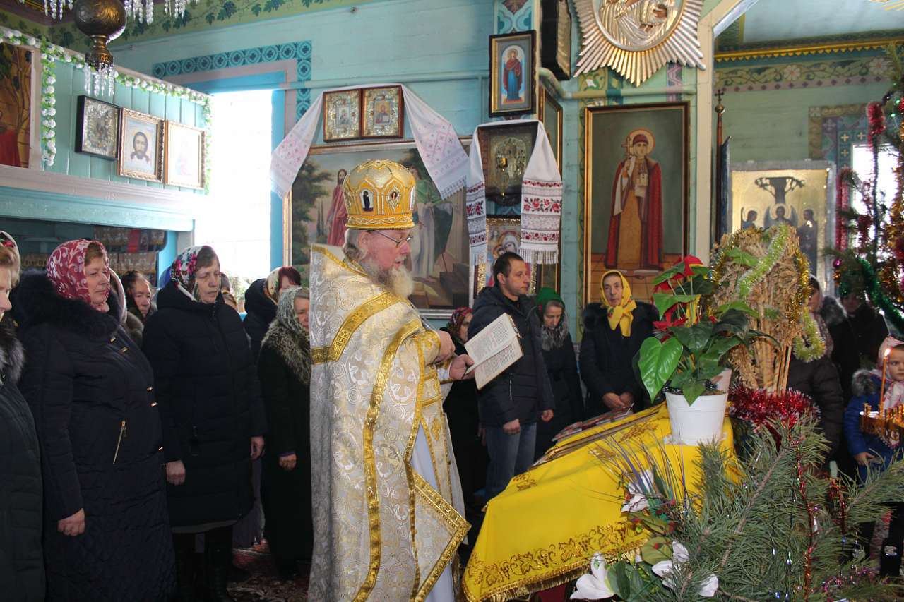 РЯСНИКИ. Покровський храм. На Василя. 2019 - Рясники