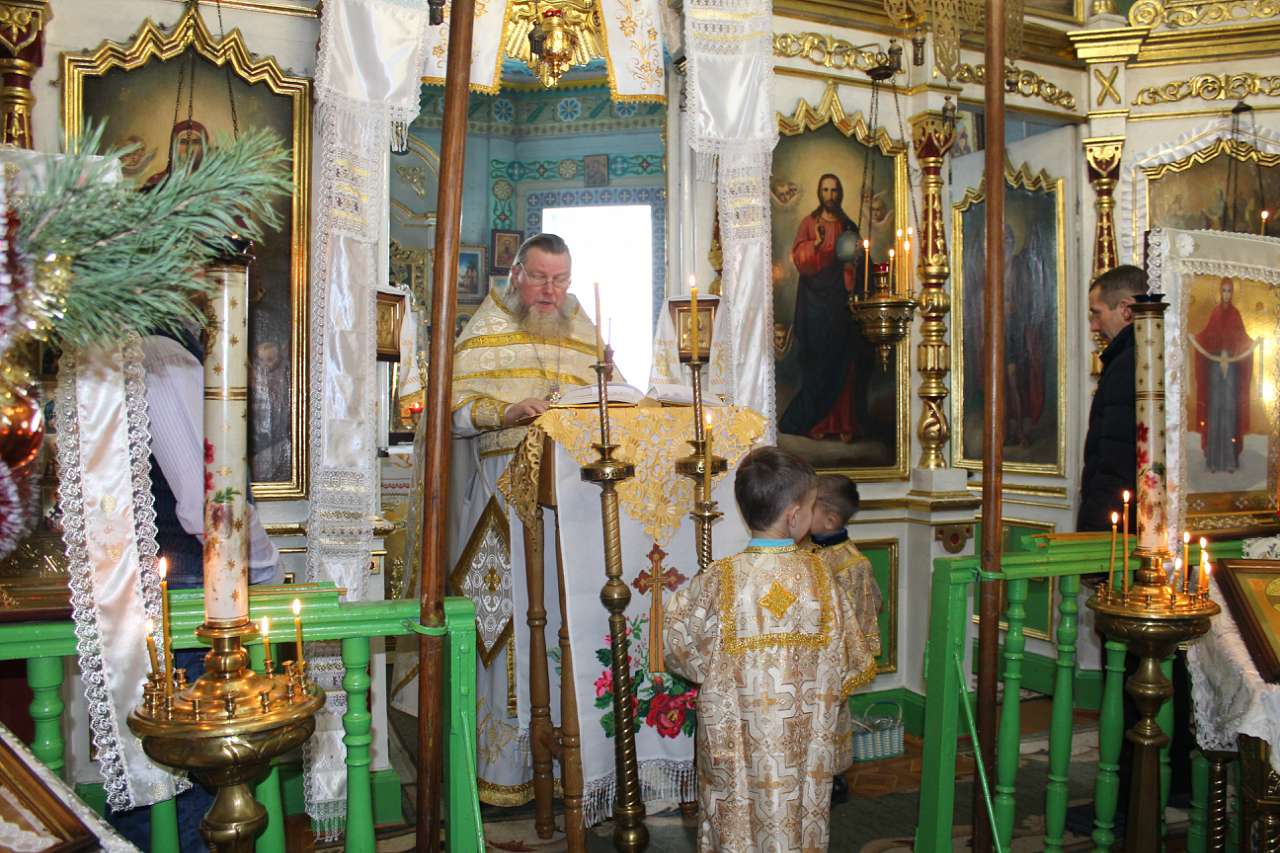 РЯСНИКИ. Покровський храм. На Василя. 2019 - Рясники