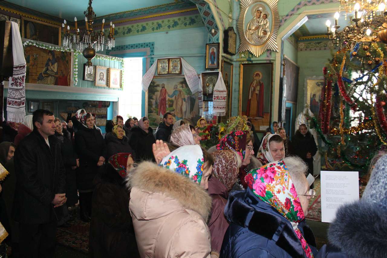 РЯСНИКИ. Покровський храм. На Василя. 2019 - Рясники