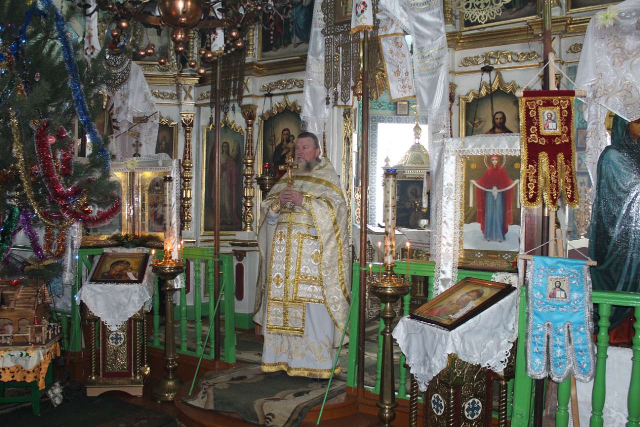 РЯСНИКИ. Покровський храм. На Василя. 2019 - Рясники