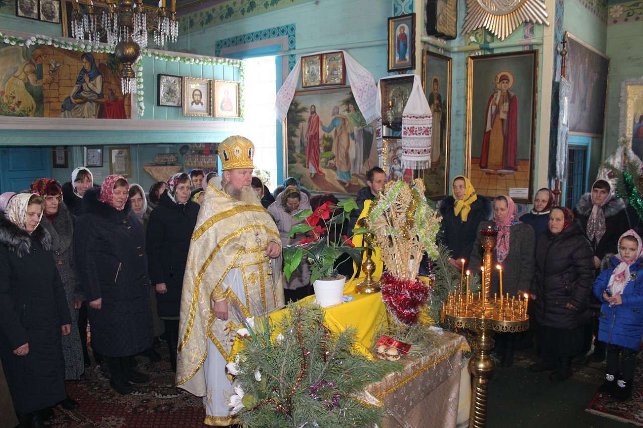 РЯСНИКИ. Покровський храм. На Василя. 2019 - Рясники