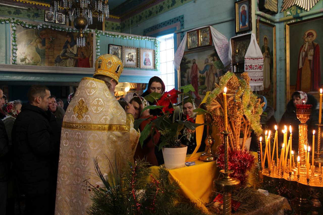 РЯСНИКИ. Покровський храм. На Василя. 2019 - Рясники