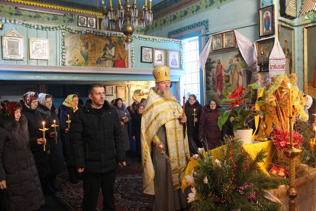 РЯСНИКИ. Покровський храм. На Василя. 2019 - Рясники