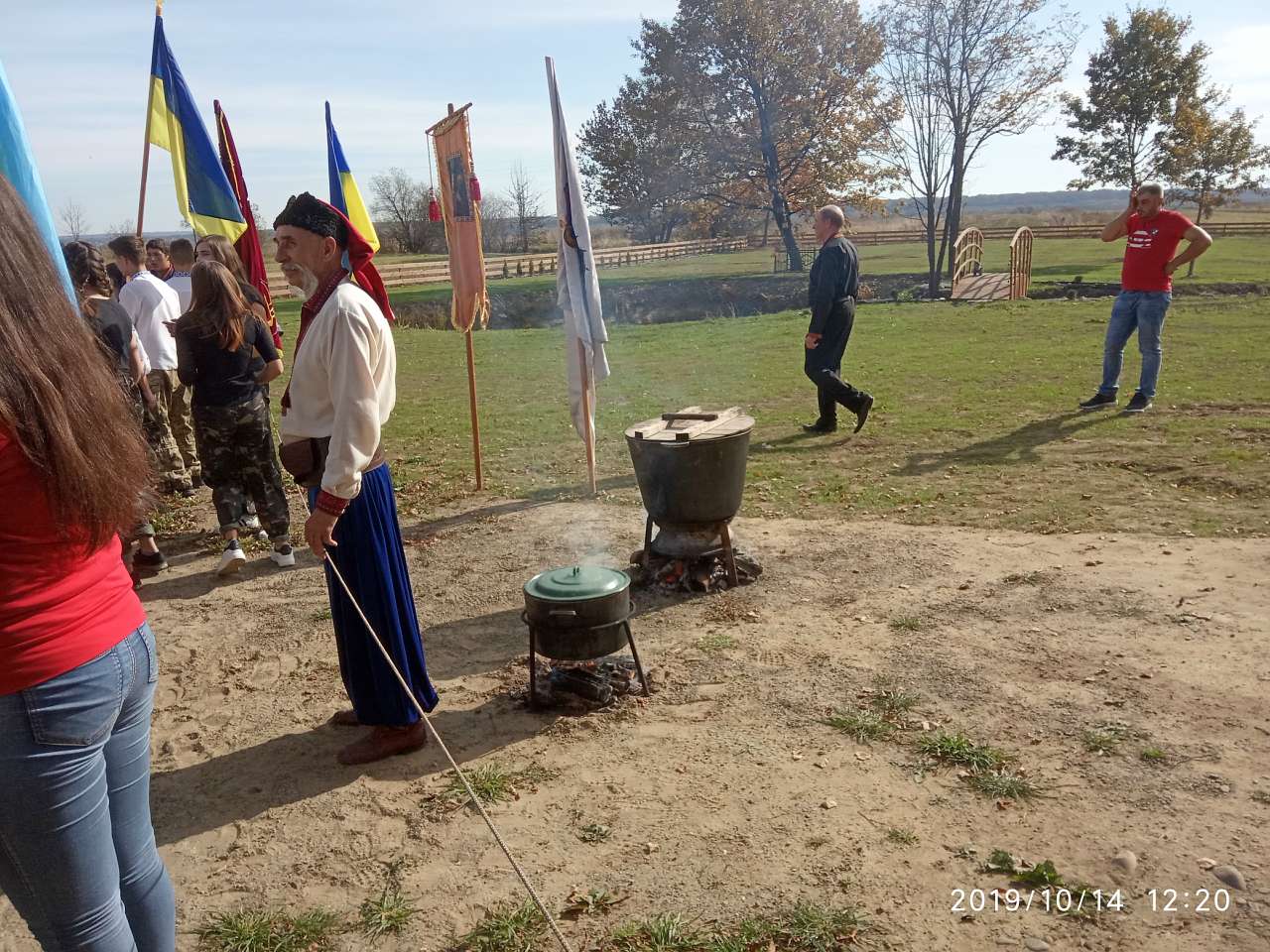 Освячення пам'ятника С.Бандері - Воля Задеревацкая