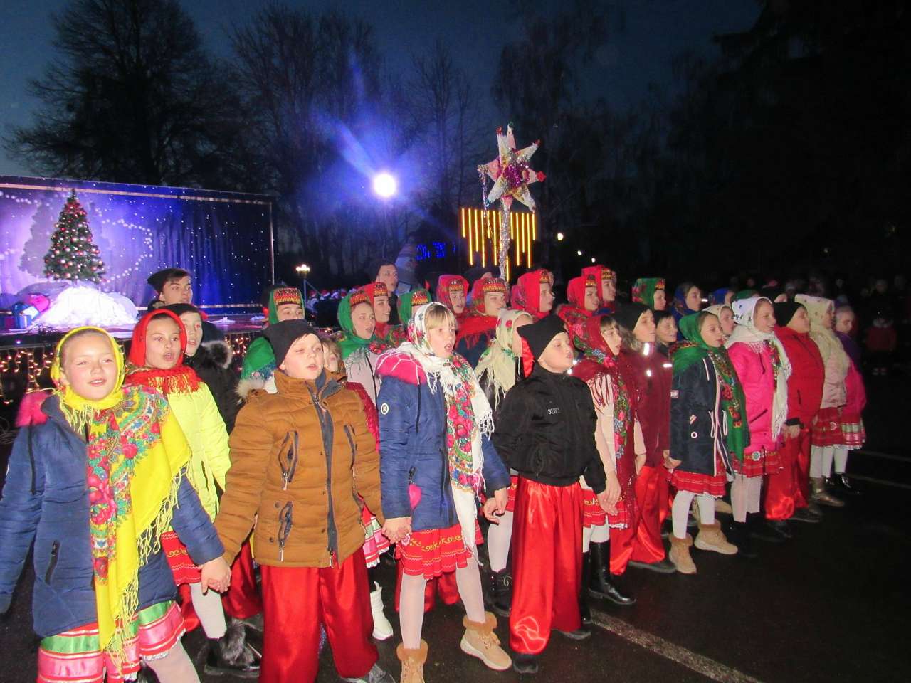 Відкриття головної ялинки-2015, 2018 - Шпола