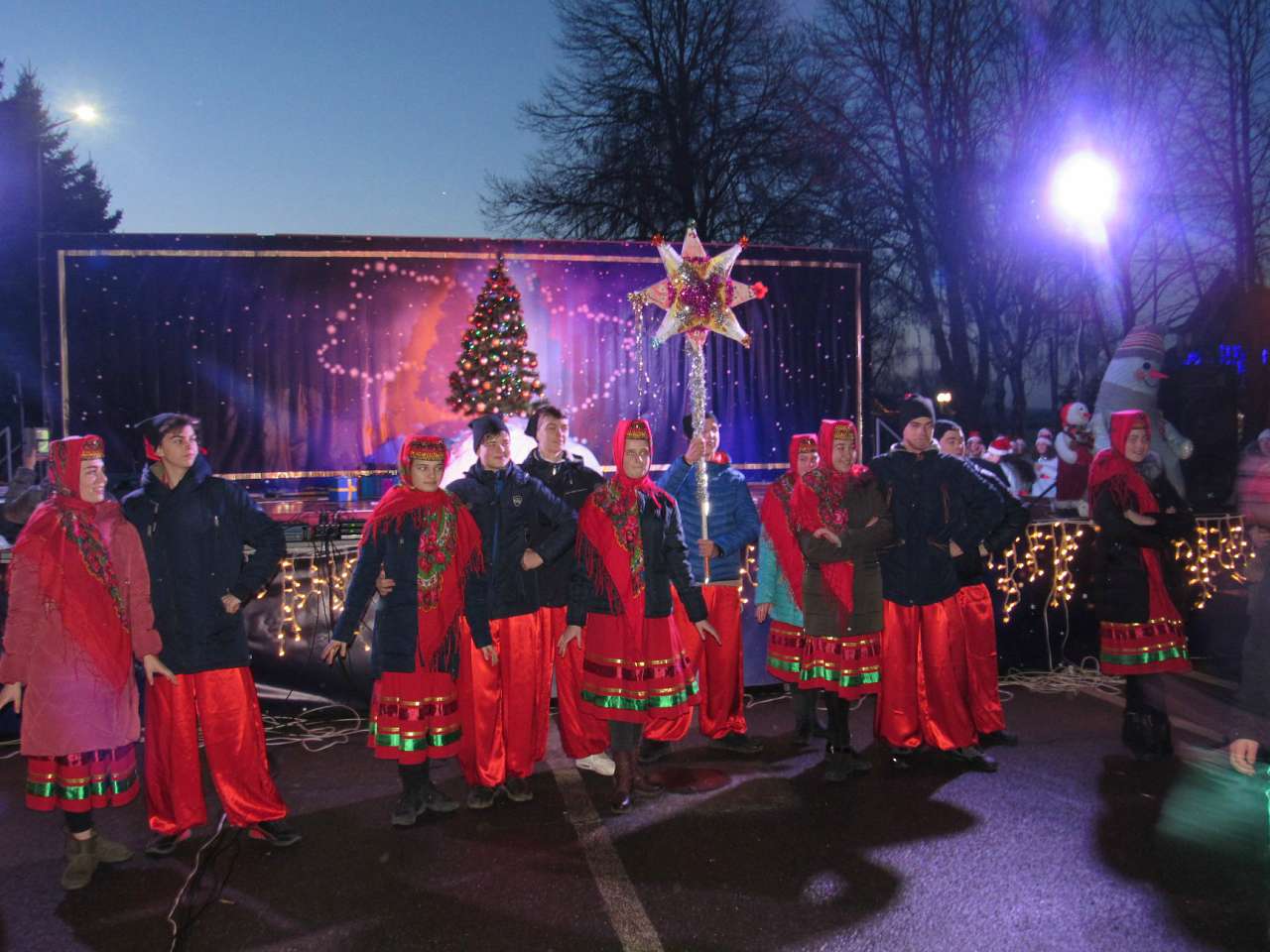Відкриття головної ялинки-2015, 2018 - Шпола