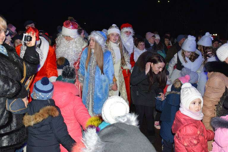 Відкриття головної ялинки-2015, 2018 - Шпола