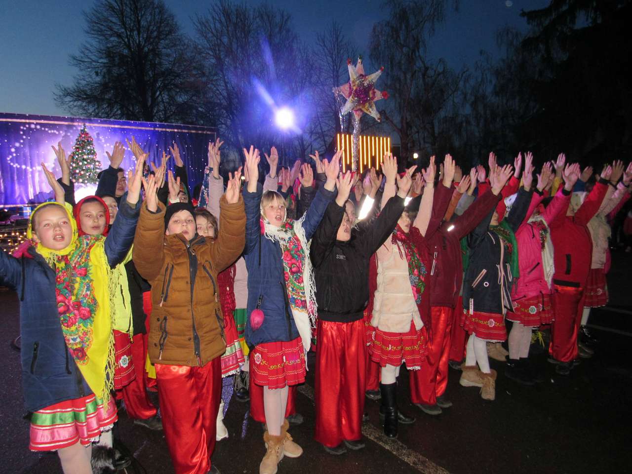 Відкриття головної ялинки-2015, 2018 - Шпола