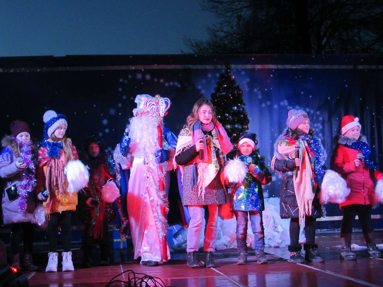 Відкриття головної ялинки-2015, 2018 - Шпола