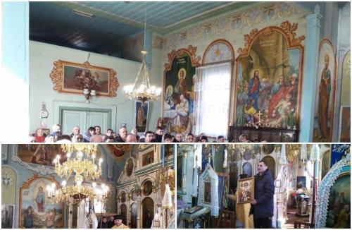 Відвідування української церкви - Нова Мощаниця