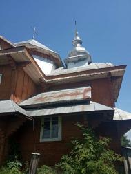  Дерев'яна церква Покрова Пр. Богородиці 1896