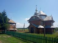  Дерев'яна церква Покрова Пр. Богородиці 1896