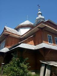  Дерев'яна церква Покрова Пр. Богородиці 1896