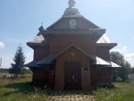  Дерев'яна церква Покрова Пр. Богородиці 1896