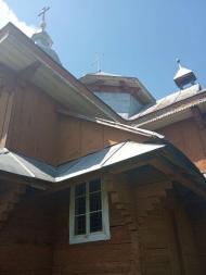  Дерев'яна церква Покрова Пр. Богородиці 1896