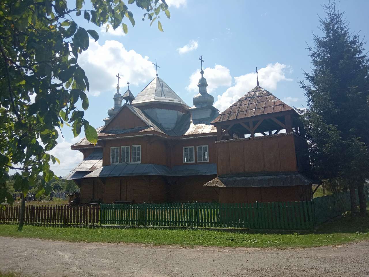  Дерев'яна церква Покрова Пр. Богородиці 1896 - Покрівці