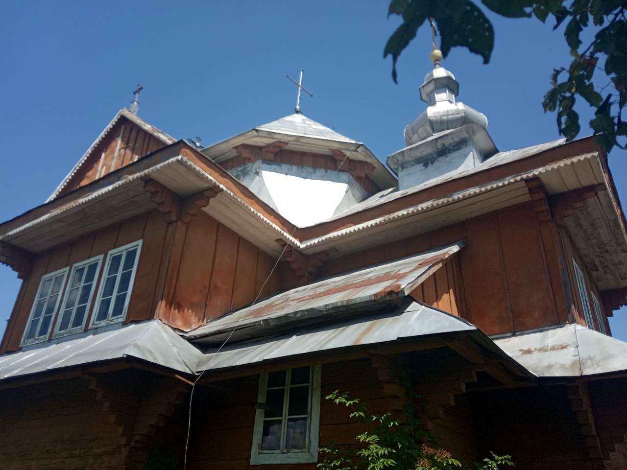  Дерев'яна церква Покрова Пр. Богородиці 1896 - Покрівці