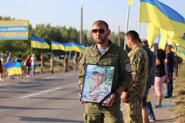 Херсон зустрів тіло загиблої Ірини Шевченко - Херсон