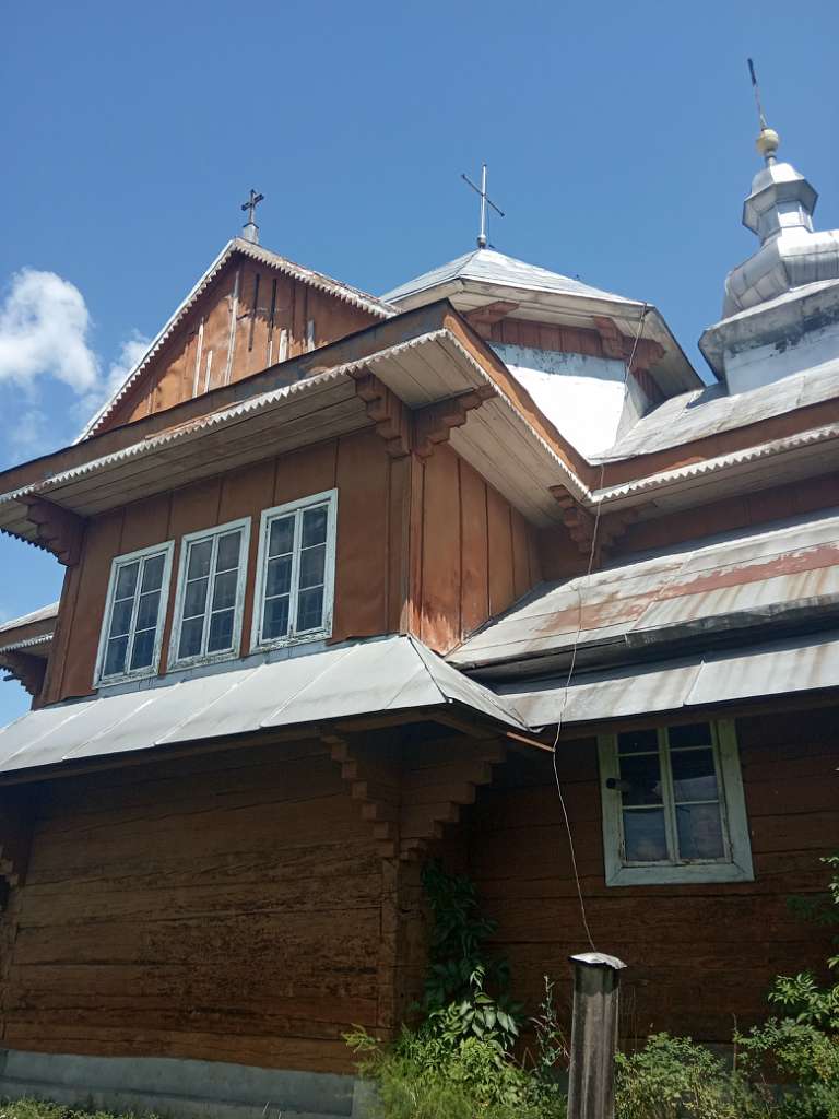  Дерев'яна церква Покрова Пр. Богородиці 1896 - Покрівці