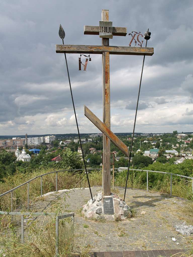 Панорами міста із Соборної гори - Васильків