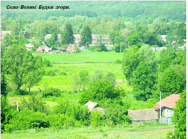 Історія  Села - Великі Будки