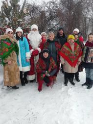 Святкування Нового року в Лисівці