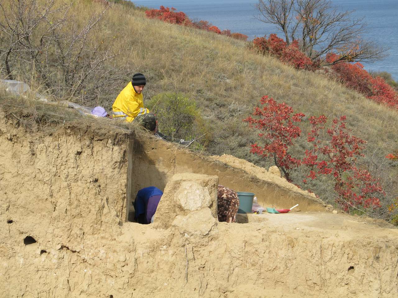 АРХЕОЛОГИ В СЕЛІ - Золотая Балка