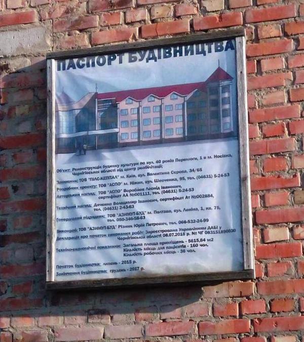 Будівлі та пам'ятки - Носівка