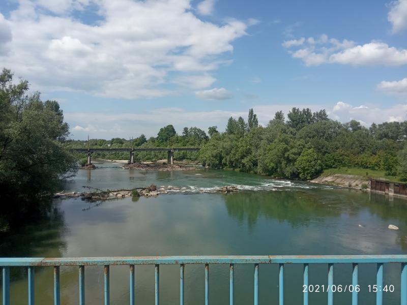 Річка Стрий - Жидачів