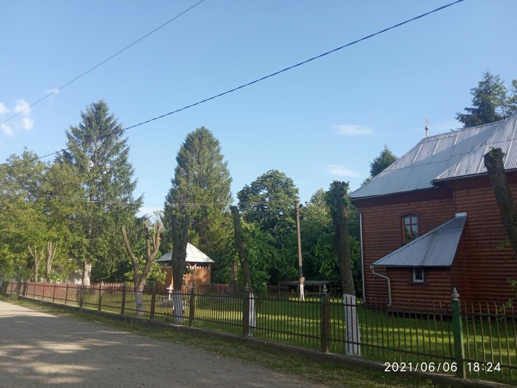 Церква Благовіщення Пр. Богородиці 1861 - Вільхівці