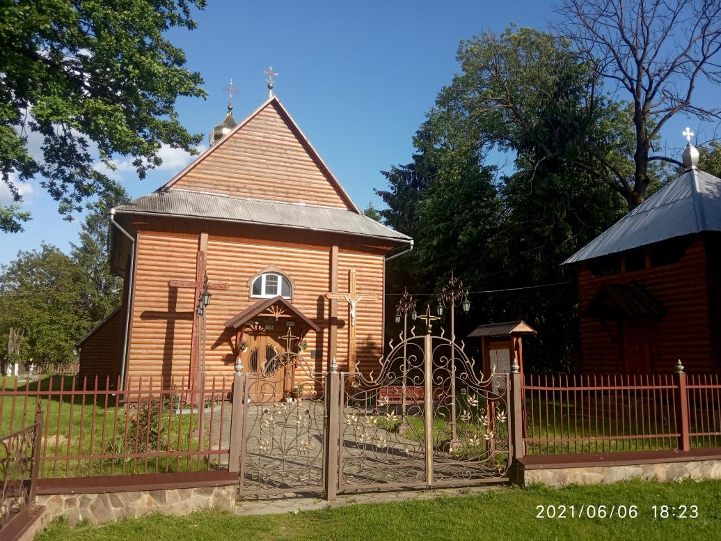 Церква Благовіщення Пр. Богородиці 1861 - Вільхівці