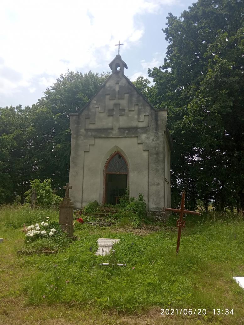 Каплиця-усипальниця Вноровських кін. XIX ст. - Держів