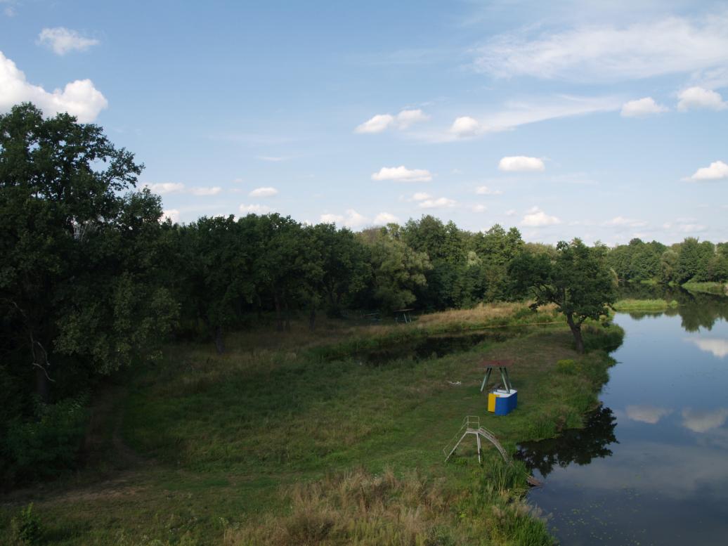 ВАНТОВИЙ МІСТ ЧЕРЕЗ УЖ - Коростень