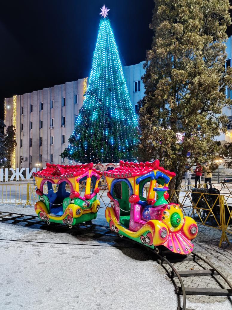 Вечірній новорічний Ніжин - Ніжин