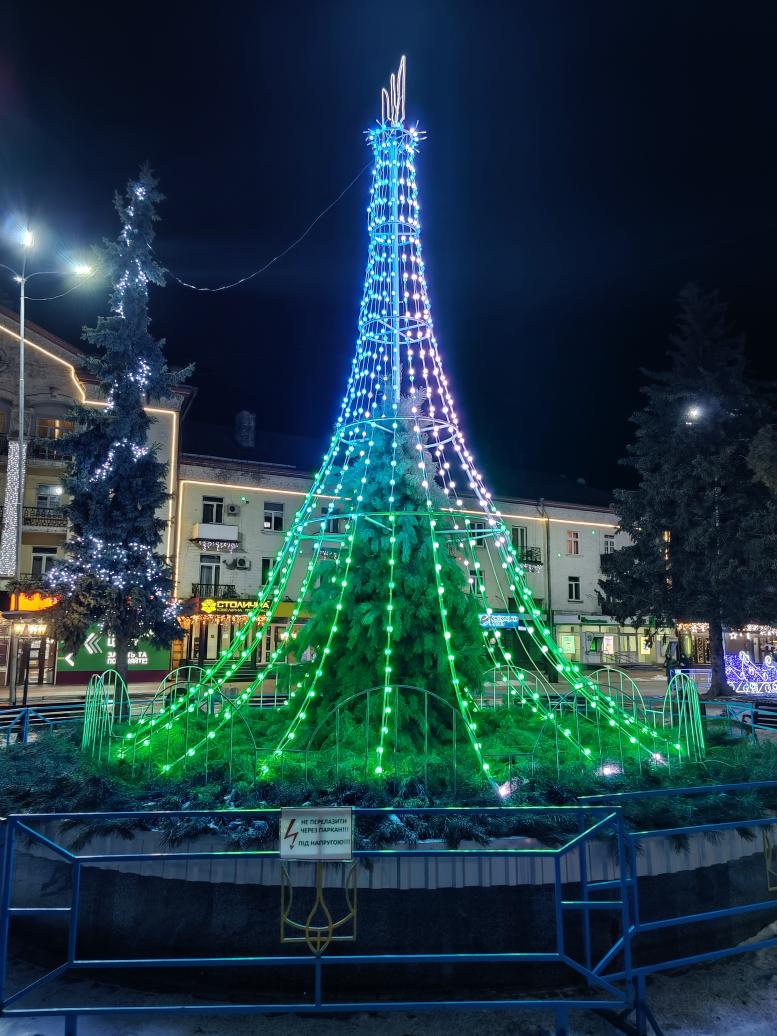 Вечірній новорічний Ніжин - Ніжин