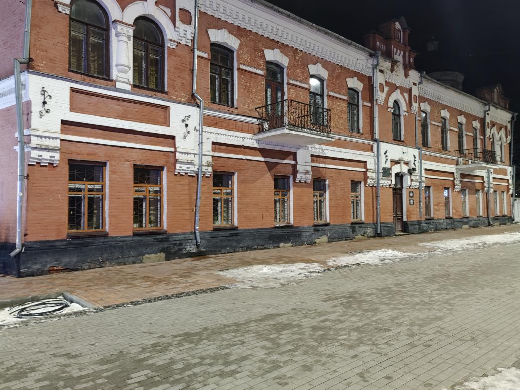 Вечірній новорічний Ніжин - Нежин